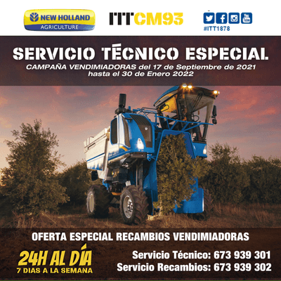 SERVICIO TECNICO ESPECIAL  CAMAPAÑA VENDIMIADORAS