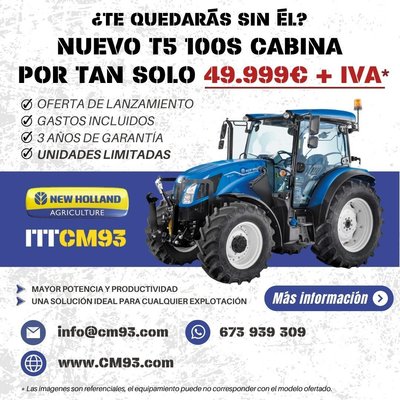 Nuevo T5 100S Cabina al mejor precio