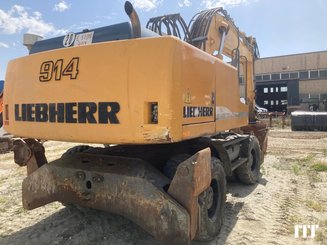 Pelle sur pneus Liebherr A914 - 4