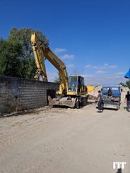 Pelle sur pneus Komatsu PW200-7K - 2
