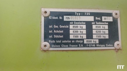 Presse haute densité Claas QUADRANT 2200 - 8