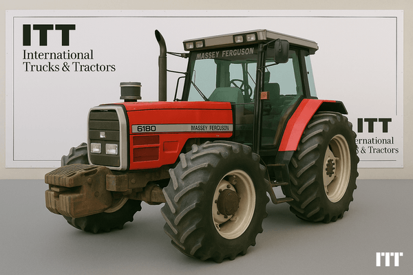 Tracteur agricole Massey Ferguson 6180 - 1