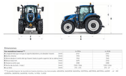 Tracteur agricole New Holland T5.120 EC - 6