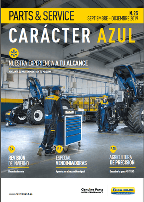 ITT CM93: OFERTAS EN RECAMBIO NEW HOLLAND: CARÁCTER AZUL SEPT-DIC 2019