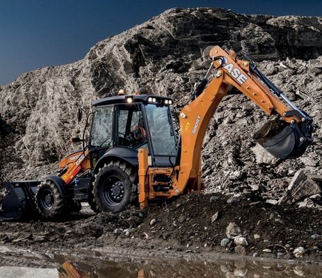 ITT CM93 and CASE's backhoe loaders